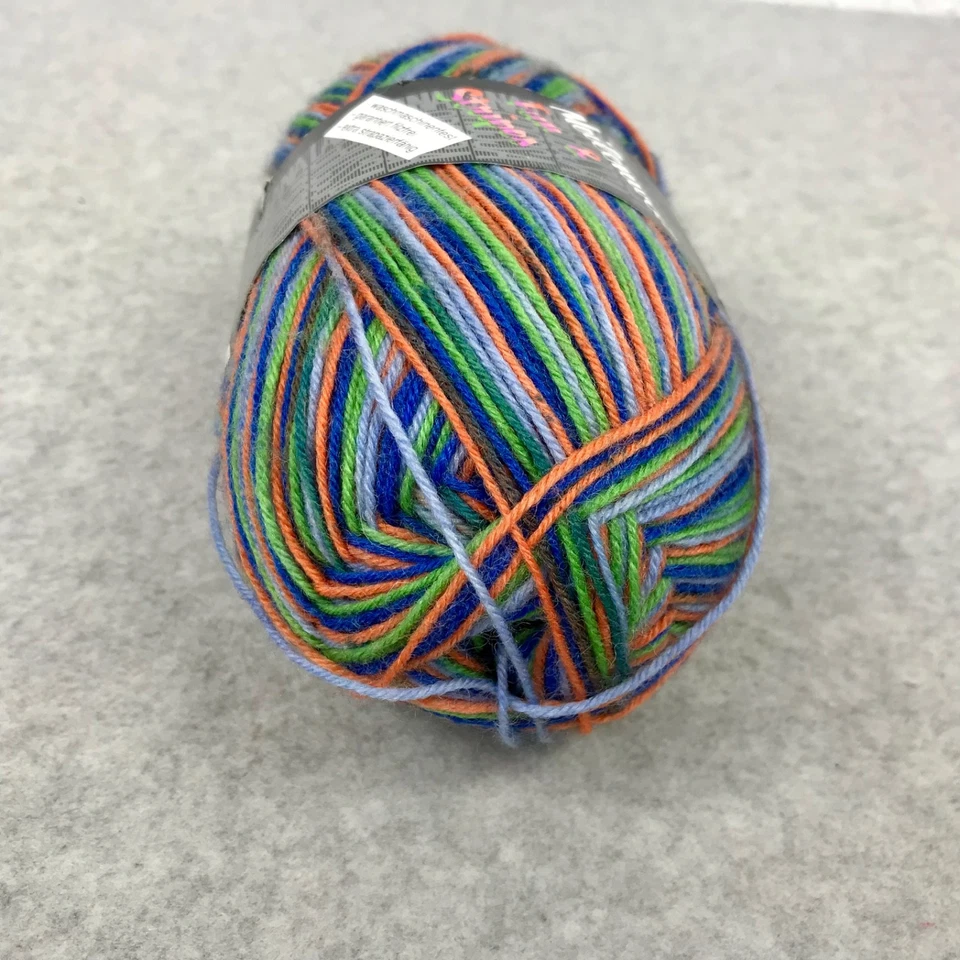 Lana Grossa Meilenweit Fun & Stripes Wool/Poly Sock Yarn  100g 420m - Image 4 of 4