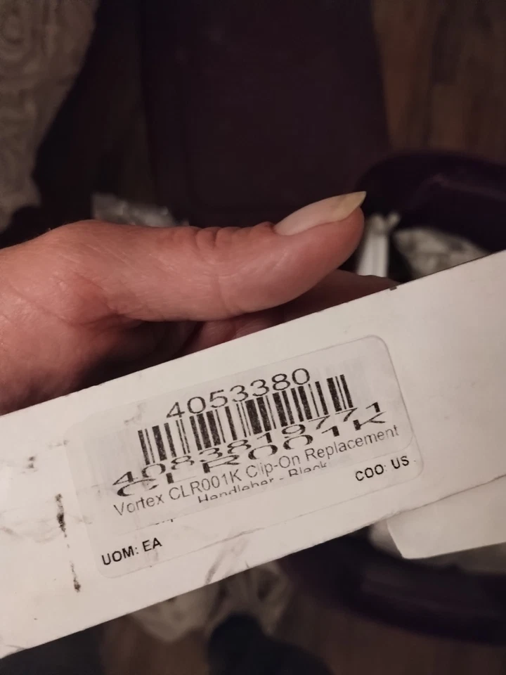 Vortex - CLR001K - Manillar de repuesto con clip, negro Foto 3 de 4