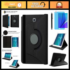 360  Rotating Stand Case for 2015 Galaxy Tab A 8" - Smart Cover, Stylus  Screen