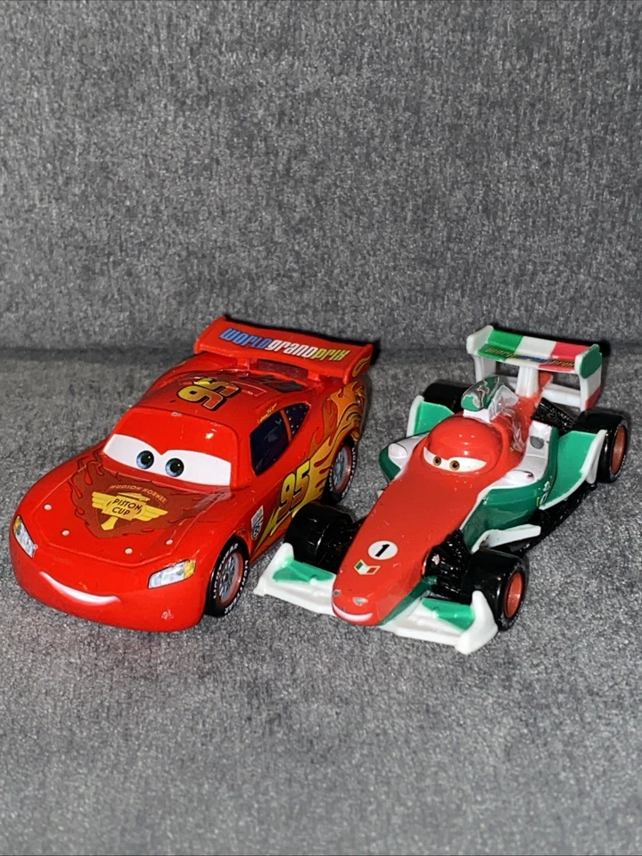 Disney Pixar Cars World Grand Prix Racers Lote de 6 diecasts Mattel 1:55 Foto 2 de 4