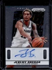 2024-25 Panini Prizm Deca Jeremy Sochan Signatures Auto Autograph #PDS-SOC Spurs