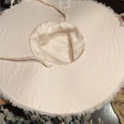 NEW! Rare Wyeth oversized cotton sun hat | eBay display picture 2