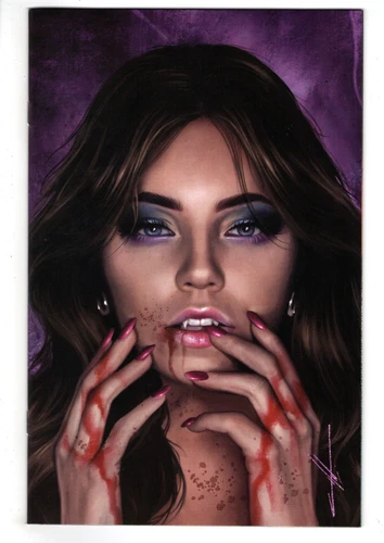 BLOOD STAINED TEETH #1 (2022) - GRADE NM - 616 EXCLUSIVE COHEN VIRGIN VARIANT!