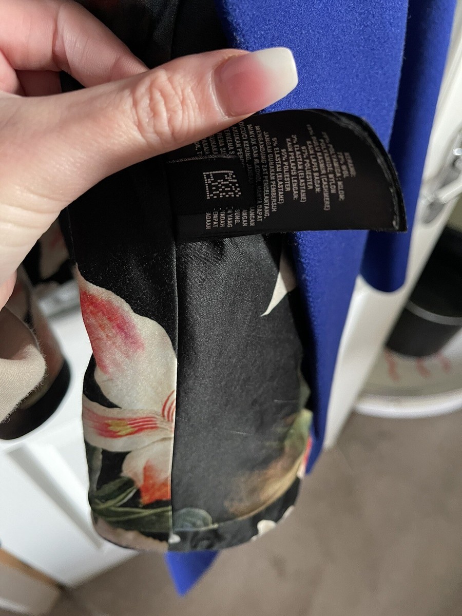 新品☆ TED BAKER サイズ1 紺色 TED BAKER テッドベイカー ドッキングワンピース サイズ1