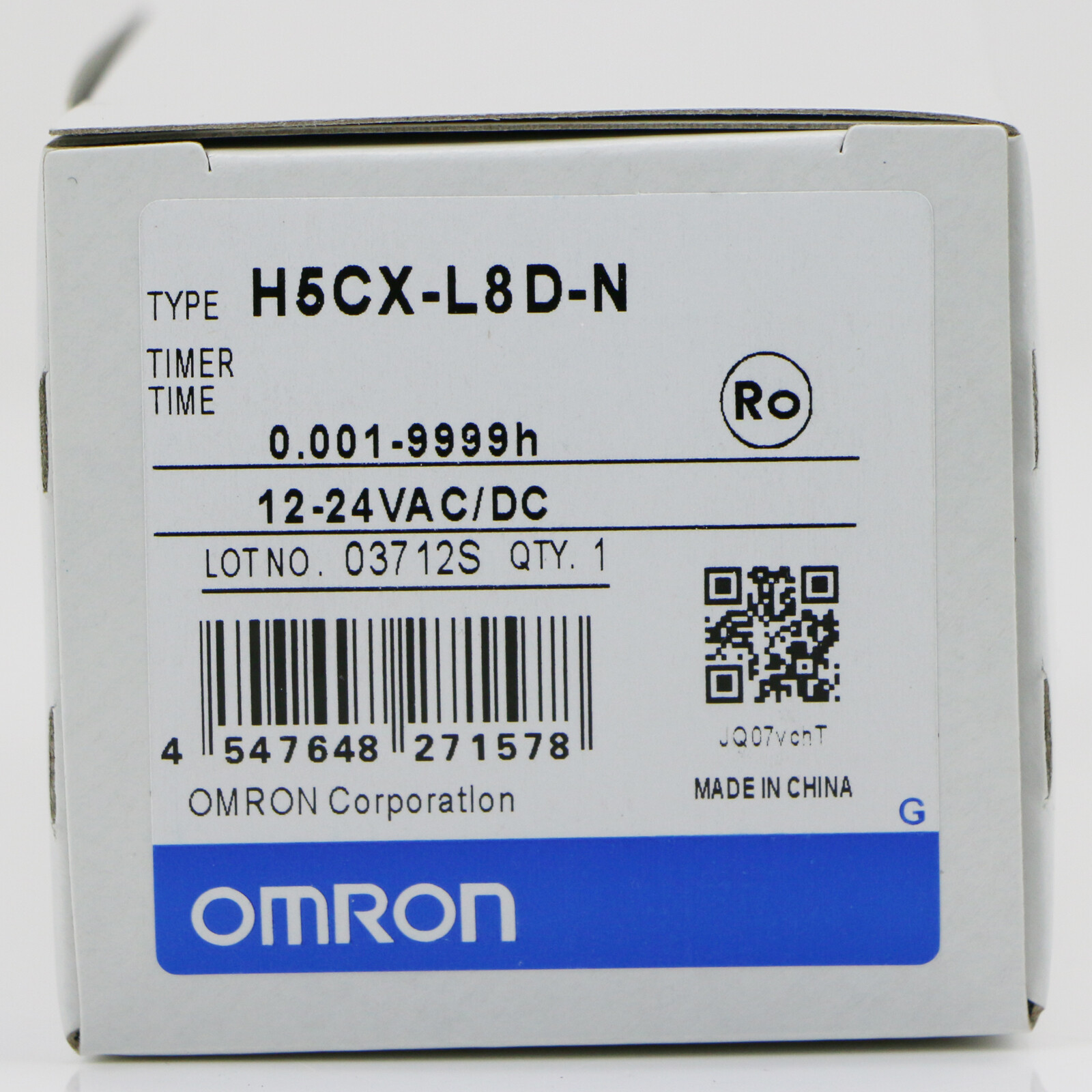 NEW Omron H5CX-L8D-N H5CXL8DN Timer Relay #US