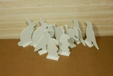 Animal Silhouette Target Targets - 10 Pcs 1/4" Mild Carbon Steel