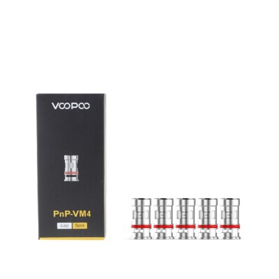 VooPoo PnP VM1 0.3 OHM Replacement Mesh Coil, 5-Piece Pack for sale online  | eBay UK