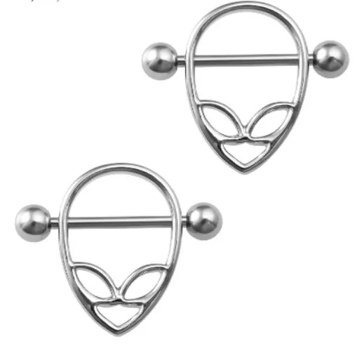 Alien nipple shop rings
