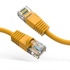 15Ft CAT6 UTP Ethernet Network Booted Cable Yellow