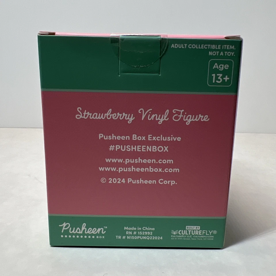 Figura Vinilo Fresa Pusheen Culturefly Pusheen Caja Exclusiva Verano 2024 Nueva Foto 2 de 4
