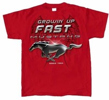 Kids Shirt - Growin' Up Fast Ford Mustang T-Shirt - YOUTH XL * Discounted!😎