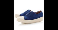 Fitflop Oxford Due French Navy Canvas Lace Up Trainers Size 3 Only Fitflop Oxford Due French Navy Canvas Lace Up Trainers Size 3 Only