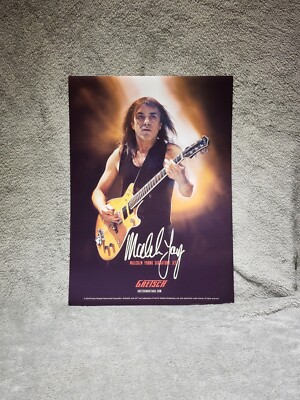 AC/DC *Malcolm Young* Gretsch Promo Poster | eBay