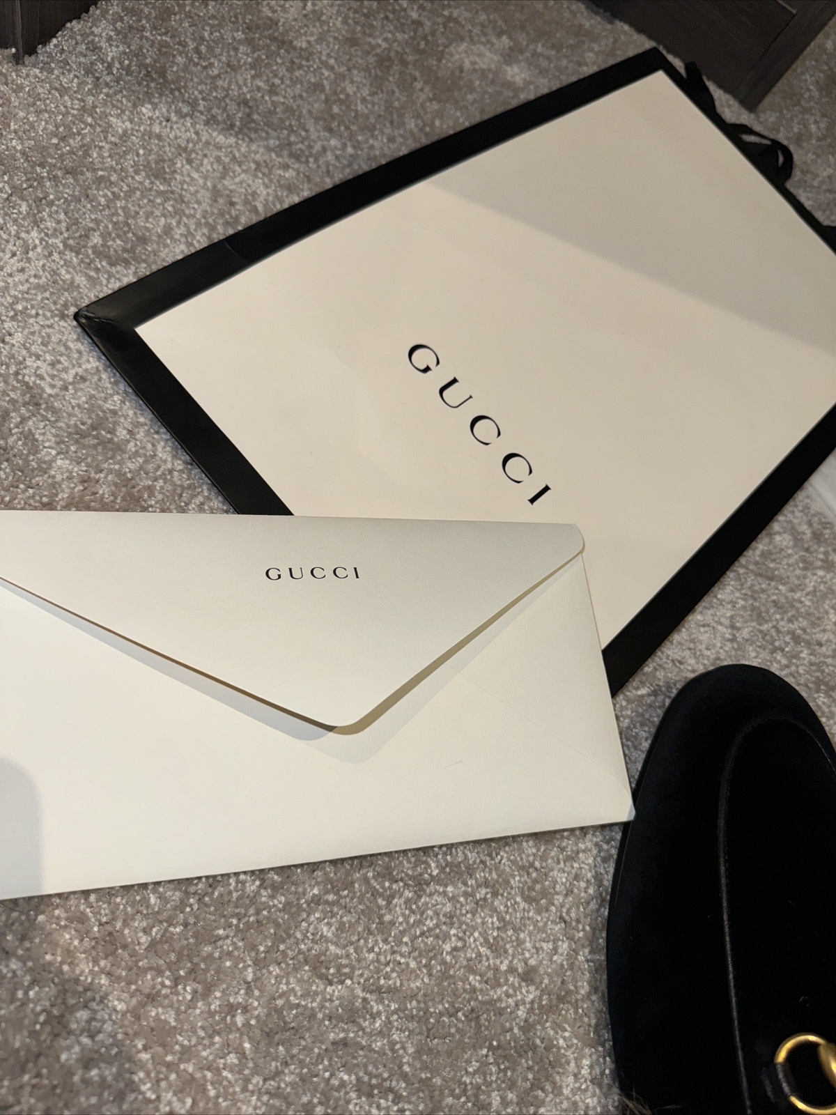 Authentic Gucci Velvet Princetown Lamb Wool Loafers Size 7 EU 40 RRP  Over £700 image 2