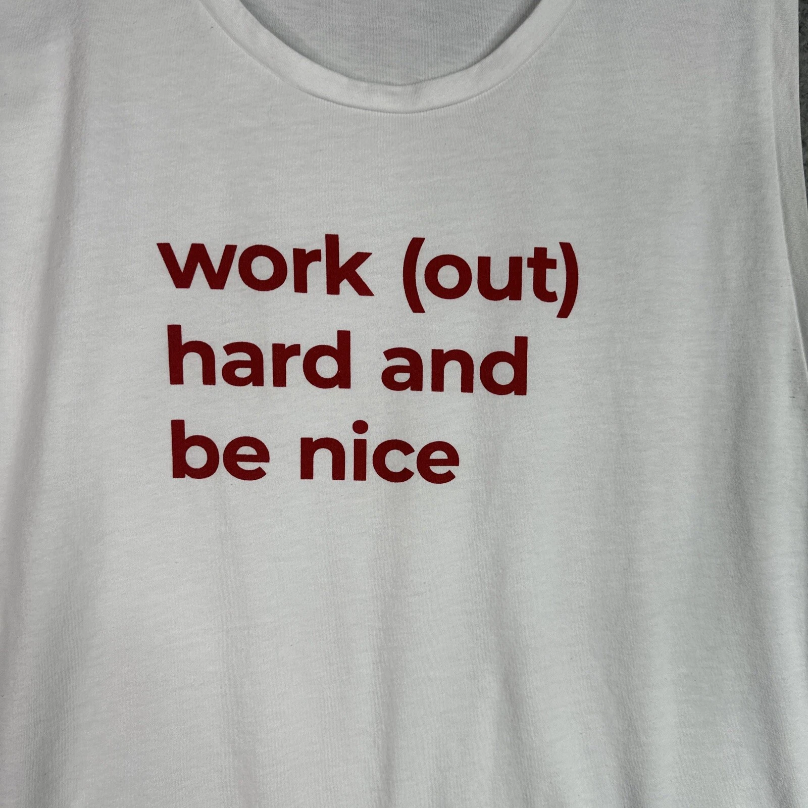 fabletics janis muscle work out hard and be nice relaxed fit tank-top