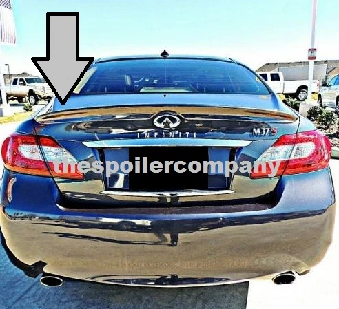 Nuevo alerón labial de plástico ABS pintado para Infiniti M56 2011-2013 cualquier color Foto 2 de 4