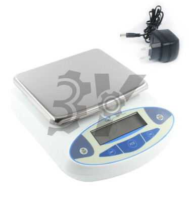 1PC New 10mg Analytical Digital Weighing Balance Scale Lab Jewelry 5000 x 0.01g