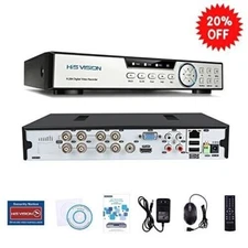 HISVISION 4CH 1080N AHD DVR 5-in-1 Hybrid (1080P NVR+1080N AHD+960H An) (NO HDD)