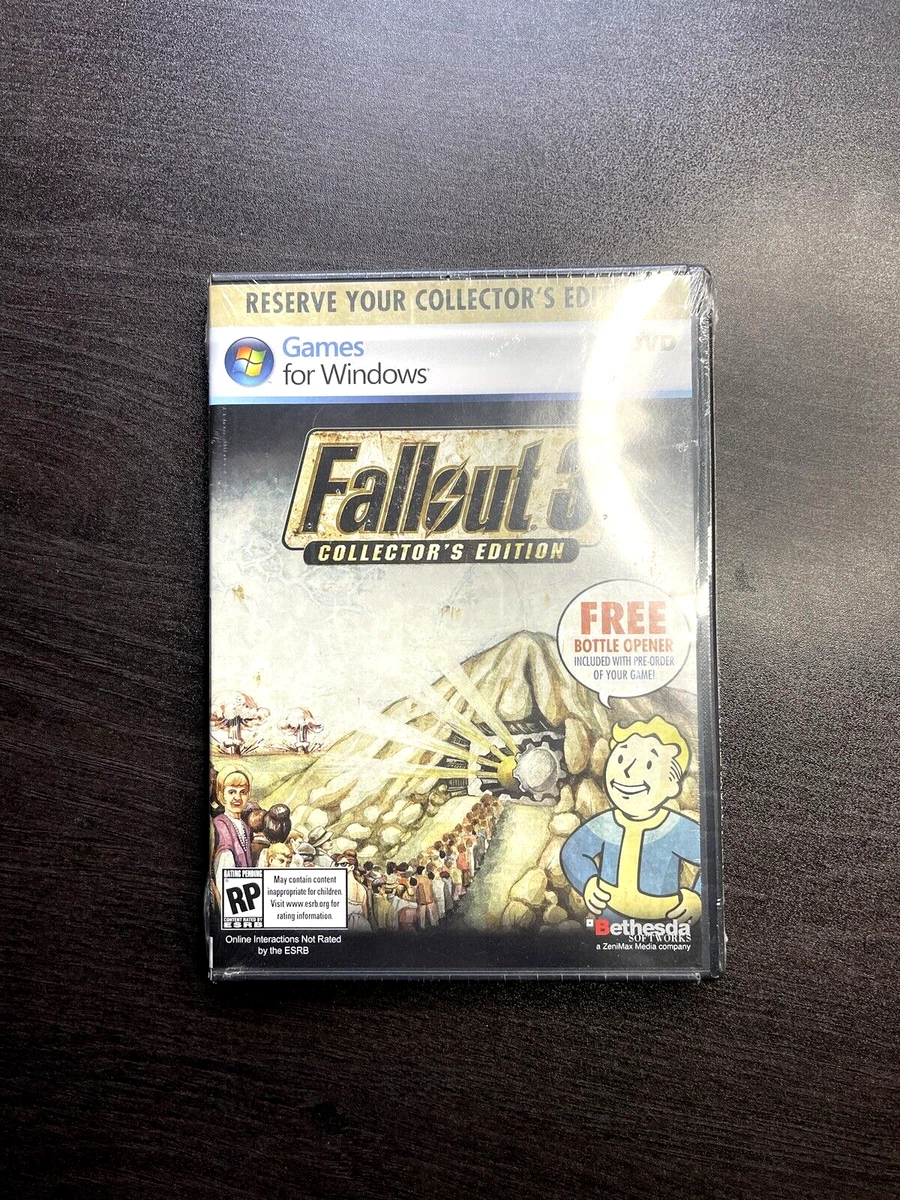 PS3 Fallout 3 Collector's Edition - Édition limitée en métal - Jeux vidéo
