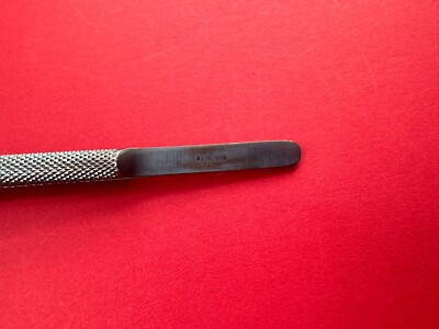 Scanlan Micro Forceps Round handle, 1 mm, ring tips, 7-1/4″ Ref