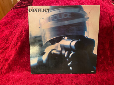 CONFLICT The Ungovernable Force VG+ 1986 UK Mort 20 w Lyric CONFLICT The Ungovernable Force VG+ 1986 UK Mort 20 w Lyric