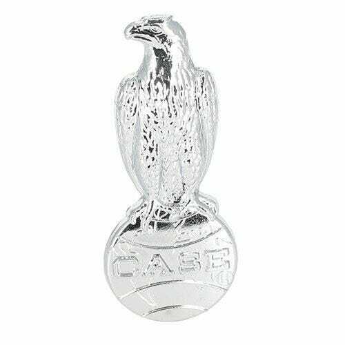 Front Emblem Chrome Eagle fits Case 300 400 430 530 630 730 Front Emblem Chrome Eagle fits Case 300 400 430 530 630 730