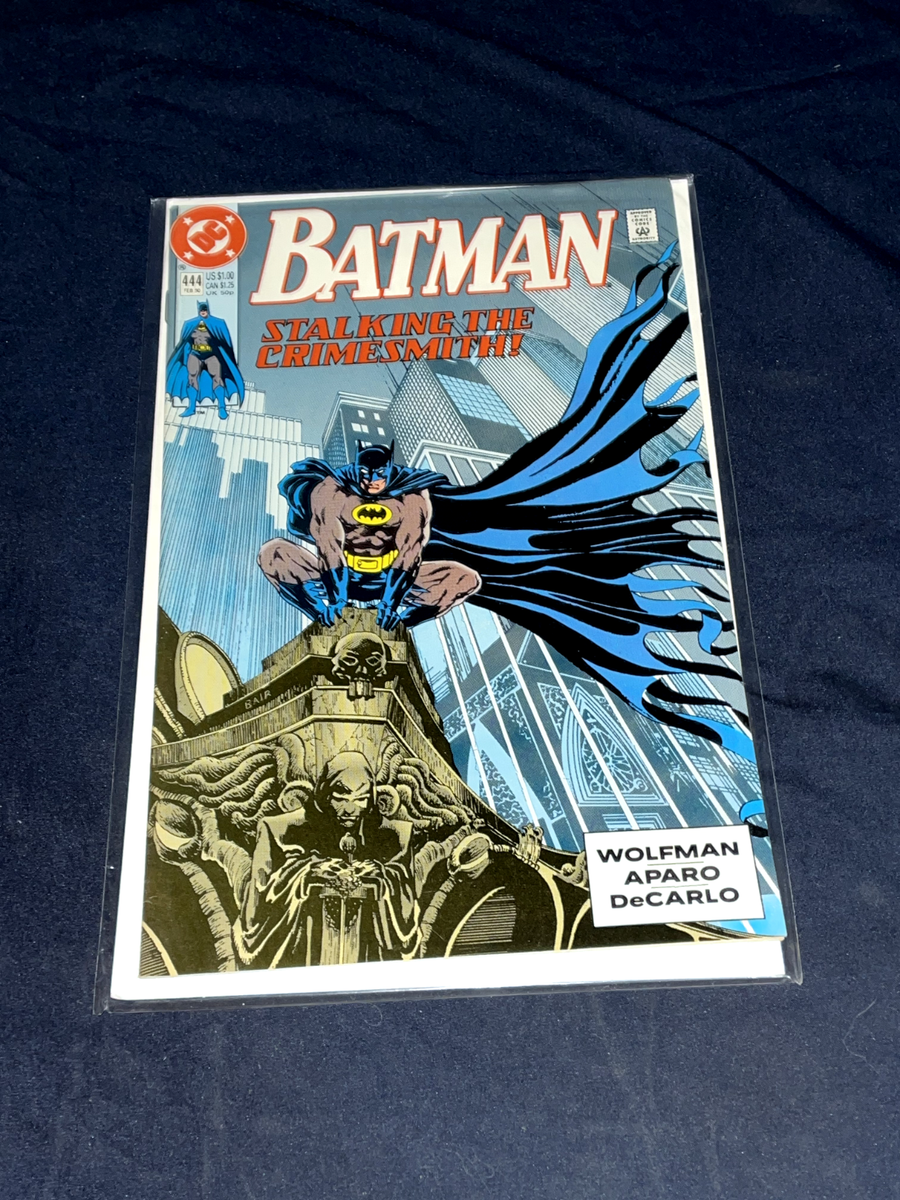 DC COMICS BATMAN #444 COMIC BOOK MED GRADE 1990 | eBay