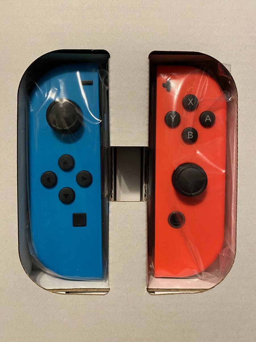 Nintendo Joy-Con Controller - Neon Blue/Neon Red (HACAJAEAA) for