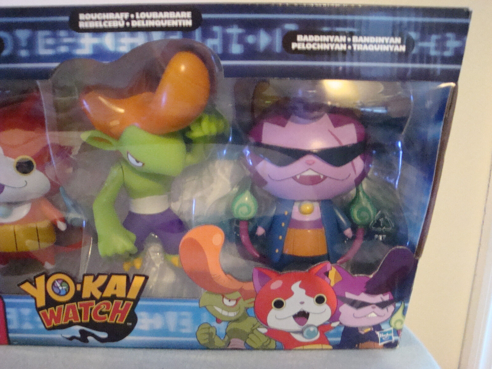 YO-KAI WATCH ROBONYAN, JIBANYAN, THORNYAN & BADDINYAN EXCLUSIVE ACTION  FIGURE 4-PACK - GTIN/EAN/UPC 630509503674 - Product Details - Cosmos