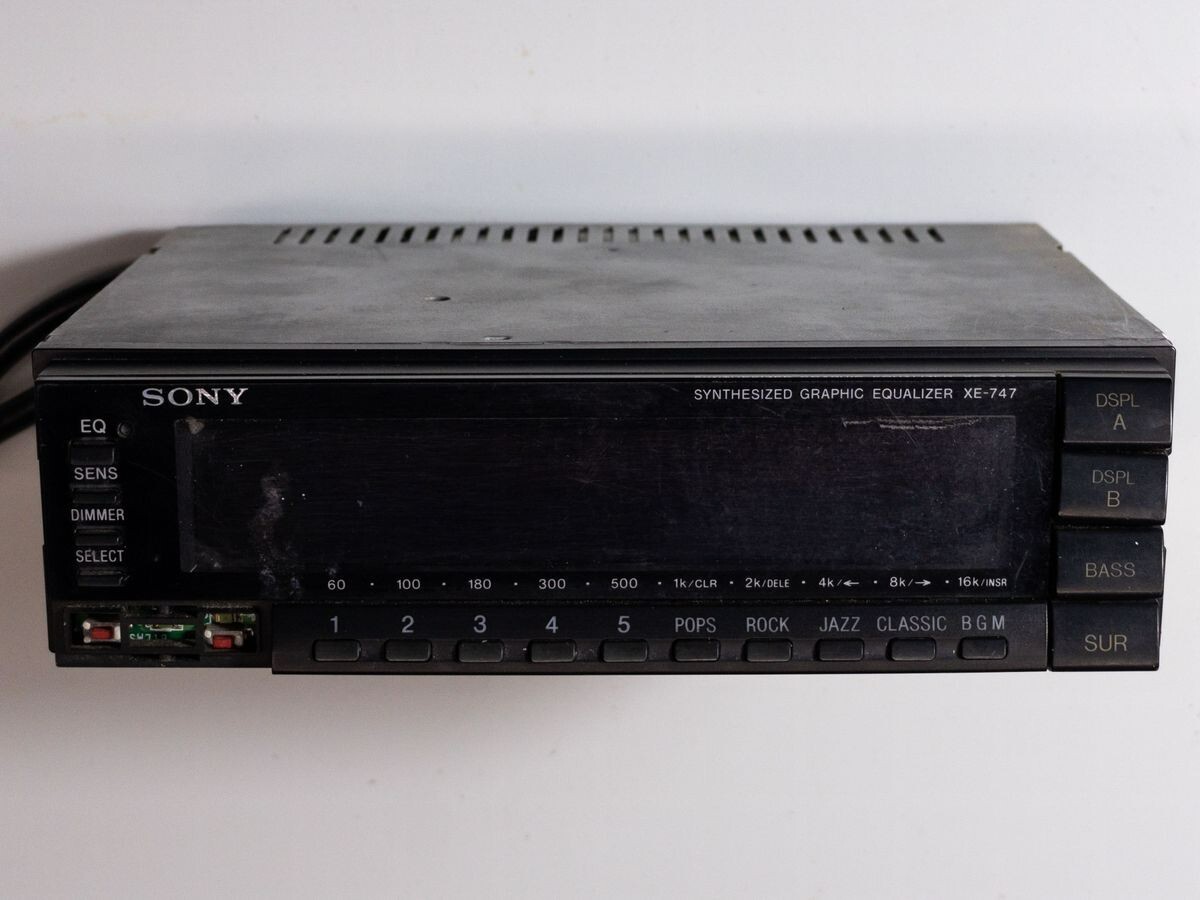 For Parts Sony XE-747 Stereo Graphic Equalizer | eBay