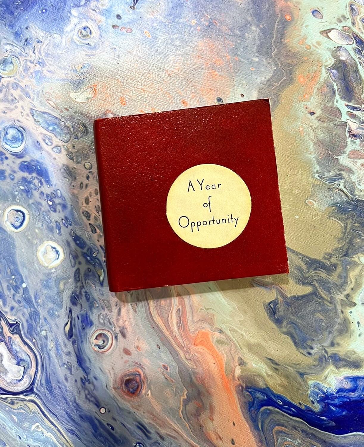 A Year of Opportunity Holiday Signed Miniature Book Juniper Von Phitzer