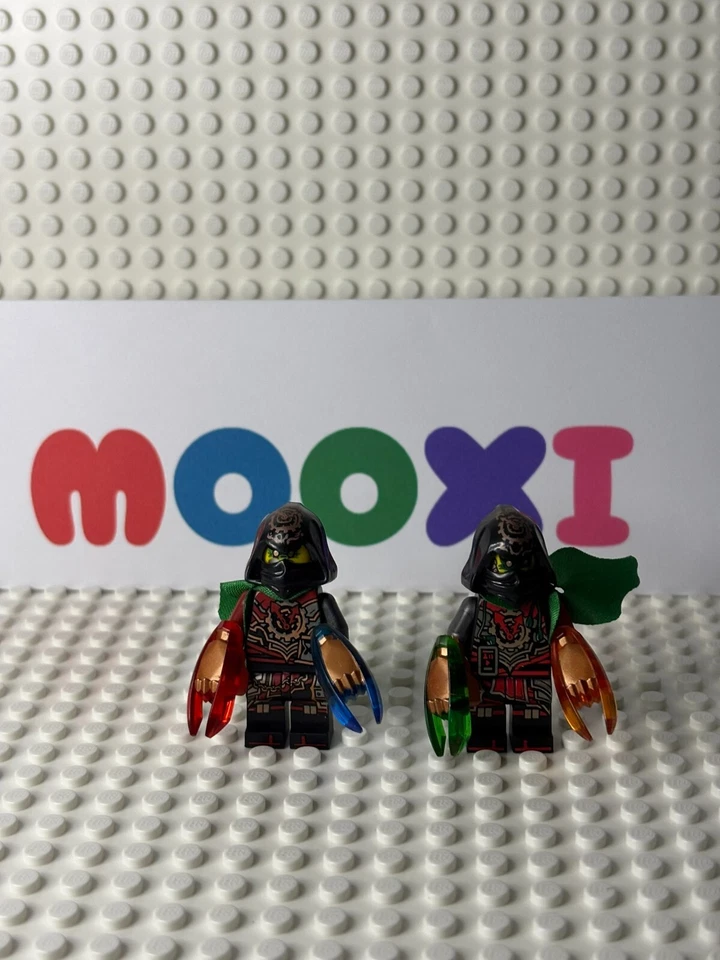 MOC LEGO Ninjago Time Twins (Krux / Acronix) Custom Minifigure Read Description - Image 4 of 4