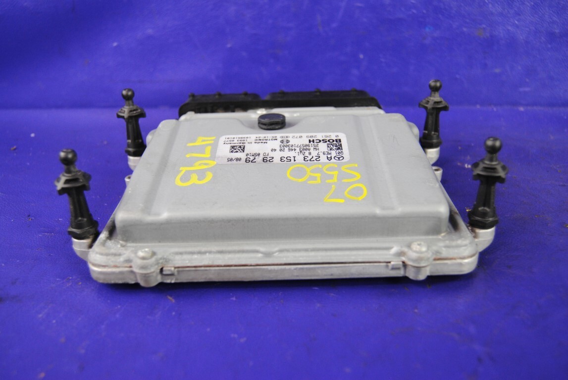 メル27839ページです 07-09 Mercedes W221 S550 ECU PCM Engine Computer Module 273