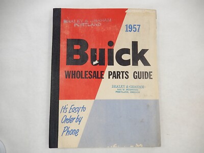 Wholesale Parts Guide: 1957 Buick, 1949-1956, Some Older, Illustrations