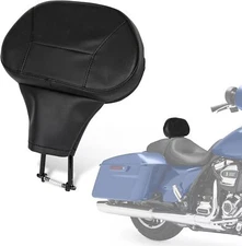 Psler Detachable Adjustable Plug-in Driver Rider Sissy Bar Backrest Pad for