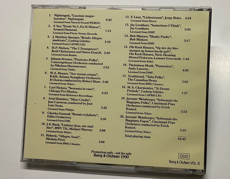 cd Bang & Olufsen Natural Sound - Bild 3 von 4