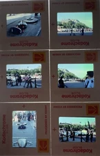 Lots Of 6 Kodachrome Transparencies Slides Funeral In France From June 1976