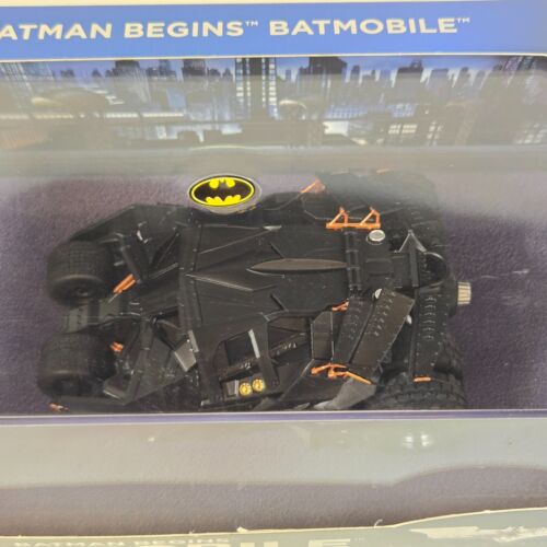 DC Batman Begins Batmobile 1:43 Scale Model Eaglemoss Hero Collector Unopened - Picture 3 of 10