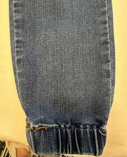 CELEBRITY PINK Girls Blue Denim Joggers, Size 10 (A047) - Picture 9 of 10