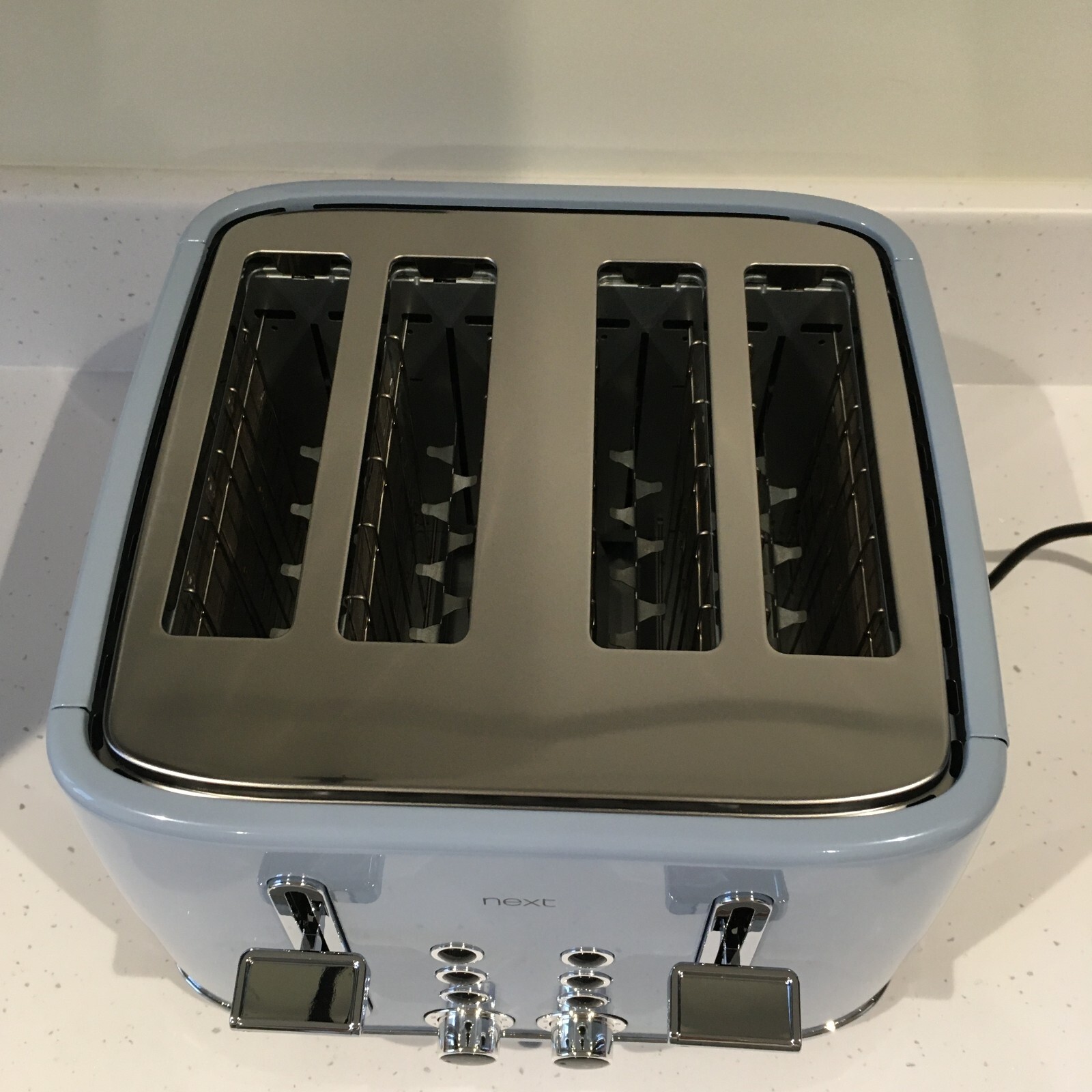 Next Light Blue 4 Slot/Slice Toaster (BNIB) eBay