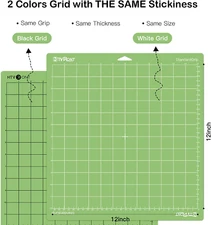 Cutting Mat for Cricut, 6 Pcs Cutting Mat 12X12(Standard, Light, Strong, Fabr...