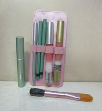 MALLY 7-PC MAKEUP SET  PINK HOLDER