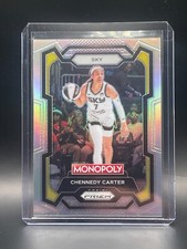 2024 Panini Prizm Monopoly WNBA Chennedy Carter Silver Prizm