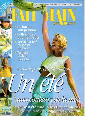 Magazine '19-Fait Main Pas à Pas' N°233 - Mai 2001 - Occasion - France
