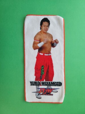 BJW Wrestling Yuko Miyamoto Hand Towel Big Japan Pro Death Match Collectible