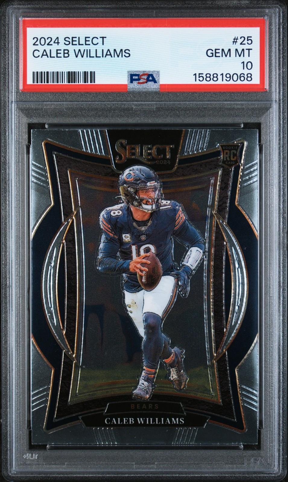 Caleb Williams Panini Select #25 Base