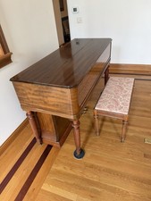 Chickering & Sons Piano 88 Keys Walnut Wood S...