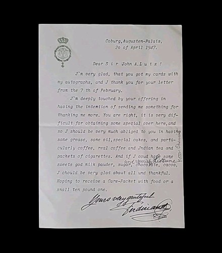 Bulgarie Tsar Ferdinand Autographe Signé Royal Document Lettre Bulgare Royalty - Photo 1 sur 24