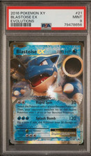 Blastoise EX 21/108 2016 XY Evolutions PSA 9