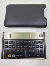 VINTAGE HP HEWLETT PACKARD 12C CALCULATOR WIT...